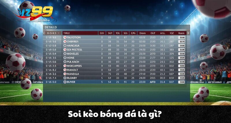 Soi kèo bóng đá là gì?